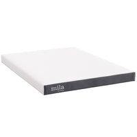 Modway Mila 6" Queen Mattress-Breathable Stretch Knit Cover