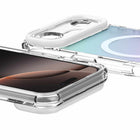 Avana Cosmic Frost Compatible with MagSafe Case for iPhone 17 Air - Violet-Strap slot for charms or lanyard
