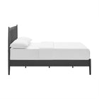 Modway Adair Spindle Metal Full Platform Bed - Charcoal-Center Support Legs