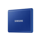 Samsung T7 500GB USB 3.2 Gen. 2 Portable Solid State Drive - Blue-AES 256-bit hardware encryption