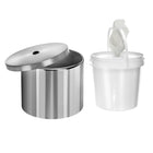 Gritt Commercial Wall Mount Wipes Dispenser - Stainless Steel-8