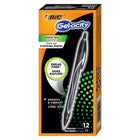 BIC Gel-ocity Retractable Quick Dry Gel Pen - 0.7mm - Black - 12 Pack-Black