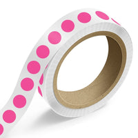 JAM Paper Standard Label Rolls - Burst - 1.875" Seal - Neon Pink - 125 Labels/Roll-Colour: Neon Pink | Make your mail stand out with colourful shipping address labels.