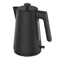 JS Gourmet Wave Collection 1.7 L Electric Kettle - Black-1.7 L capacity