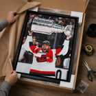 Frameworth Taylor Hall 20" H x 29" W Framed Canvas Carolina Hurricanes 2026 Stanley Cup Champions Framed Canvas - Officially Licensed NHL/NHLPA-6