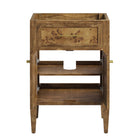 Modway Elysian 24" Wood Bathroom Vanity Cabinet - Brown-Burl Wood Veneer