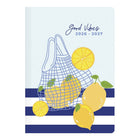 Letts Academic Weekly Planner - August to July - 8 1/4" H x 5 7/8" W - Citrus Design - Multilingual-Unruled week to view layout