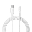 LOGiiX Vibrance Braid 1.2M USB-A to Lightning - White-1.2M (*3.94 ft) USB-A to Lightning cable to charge & sync Lightning devices