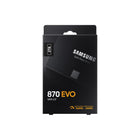 Samsung 870 EVO 2 TB 2.5" SATA III Internal Solid State Drive - Black-Intelligent TurboWrite accelerates write speeds and maintains long-term high performance with a larger variable buffer