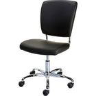 Staples Nadler Luxura Armless Office Chair - Black-Sleek armless design