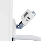 Luxor Deluxe VitalPower Workstation -Integrated monitor mount with tilt and swivel adjustments 
