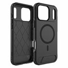 Blu Element Armour Ultra Compatible with MagSafe with Kickstand Case for iPhone 17 Pro Max - Black-Kickstand for vertical and horizontal viewing 