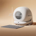 PawHut Self Cleaning Automatic Cat Large Litter Box - 72 L-Features a spacious 72L cabin, ensuring comfort even for larger cats