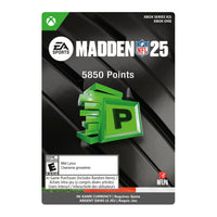 Madden NFL 25: 5850 Madden Points Xbox Series X/S & Xbox One [Digital Code]-Genre: Sports