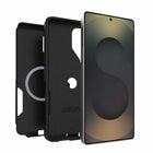OtterBox Commuter Cell Phone Case with Magnets for Galaxy S26 Ultra - Black-Raised edges protect camera and screen
