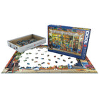 Eurographics The Greatest Ever Book Shop Puzzle - 1000 Pieces-European blue board