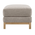 Modway Roscoe Fabric Ottoman - Pewter-Assembly Required