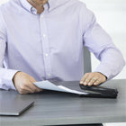 Fellowes LX820 Classic Full Size Antimicrobial Desktop Stapler - Black-Pinning for temporarily binding documents