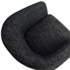 Modway Muse Boucle Fabric Barrel Accent Chair - Charcoal-8