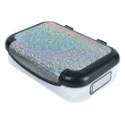 ZIPIT Recycled Plastic Pencil Case - Large Capacity Pencil Case for Girls - Glitter Design-Lifetime warranty: with ZIPIT's commitment to quality you can purchase with confidence. Made of sturdy plastic, it guarantees years of practical use