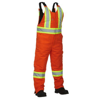 Forcefield Hi-Vis Cotton Canvas Duck Overall - Orange - X-Large-Shell is constructed from heavy-duty 12oz. 100% cotton duck canvas