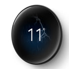 Google Nest Learning Thermostat (4th gen) with Nest Temperature Sensor (2nd gen) - Polished Obsidian-When it's time to change your air filter, you'll get an alert based on actual use. And you'll get seasonal maintenance reminders based on the time of year
