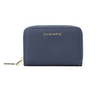 Champs Iconic Palm Wallet - Navy-RFID Blocking Card Holder