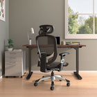 Staples Hyken Ergonomic Mesh Swivel Task Chair - Black-Assembly required