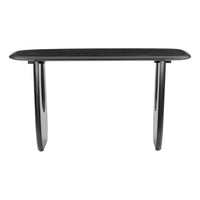 Zuo Arasan Console Table - Black-Painted Acacia Wood rectangular shape tabletop