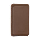 Dbramante1928 Leather Magsafe Wallet Case for iPhone 15 - Tan-Holds content securely even when it's upside down and with only one card inserted.