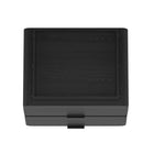 Manhattan Comfort Chrystie 26" Contemporary Modern 2-Drawer Nightstand - Black-9