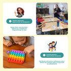 The Fidget Game ABC Bingo!-Reinforces colour recognition and counting from 1 to 10