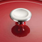 Tramontina 6.5 Qt Enameled Cast Iron Series 1000 Covered Round Dutch Oven - Gradated Red-Safe & Non-Reactive Cooking Surface: PTFE and PFOA-free off-white porcelain enamel interior provides an easy-to-clean, non stick surface that's safe for all types of cooking