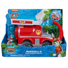PAW Patrol Marshall Elephant Firetruck with Projectile Launcher-Elephant fire truck toy: when it’s time for an exciting rescue, clip marshall into the driver’s seat and race to the rescue, using the elephant tusks and oversized wheels to clear away any obstacles!