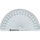 Staedtler Geometrical Protractor - Clear-Geometrical Protractor
