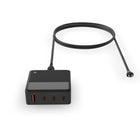 BlueDiamond Compact USB Charging Station - 3x USB-C - 1x USB-A - 1.8m-1 USB-A port for charging your mobile devices up to 15W for added versatility