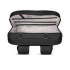 Champs Onyx Leather Compact Backpack - Black-Inner RFID zipper pocket