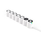 360 Electrical PowerCurve 2.4 5-Outlet Rotating Surge Strip with USB ports and 4-ft Cord - White-1080 Joules of advanced surge protection safeguards all your electronics
