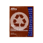 Hilroy Exercise Book 8mm Ruling Recycled - 9-1/8" x 7-1/8" - 72 Pages-Hilroy makes it easier for students and teachers to identify the correct subject with a different lightweight colour cover for different rulings