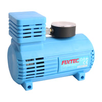 Fixtec DC 12V 260 PSI Direct Drive Portable Air Compressor-Direct drive motor is powerful, quiet, and fast, ensuring efficient inflation