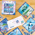Ravensburger Puzzle UP! Ocean Life Set-Extra-thick and durable material, suitable for young children's hands and resistant to frequent handling, allowing for even longer puzzle fun