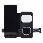 UAG 3 in 1 Travel Charger - Black/Grey-MagSafe compatible – ensures efficient and optimal charging of your devices