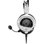 Audio-Technica ATH-GDL3WH Open-Back Wired Gaming Headset - White -Large-diameter 45 mm drivers deliver high-resolution audio with exquisite detail