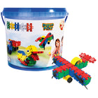 Clics Toys Clics Building Blocks Bucket - 175 Pieces-175 pieces and accessories