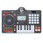 VTech Kidi Star DJ Mixer Pro - French-Scratch, jam and create your own mixes with the turntable and keyboard, or use the sound grid to customize the fifteen included songs in thousands of different combinations