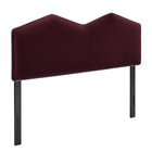 Modway Cosette Performance Velvet King Size Headboard - Mulberry-Stain-Resistant Performance Velvet