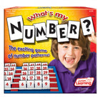 Junior Learning What's My Number? Game -Contains a 1-50 game board, 50 number cards, 10 question prompt cards and activity guide