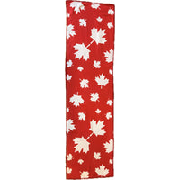 Cool Canuck Sports Cooling Towel - Canada-themed Print - 10" x 36" - Red-Machine wash with no fabric softener