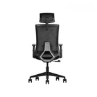 Kopplen Office Chair with Headrest & Armrests - Black-Personalized lumbar height & tilt-adjustable backrest.