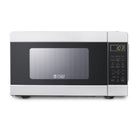 Commercial Chef 0.9 cu. ft. 900W Countertop Microwave - White-Impressive Features: When it comes to countertop microwave ovens, our white microwave cooker is superior with 900 watts of power, a convenient push button, turntable roller, glass tray, & wave guide.
